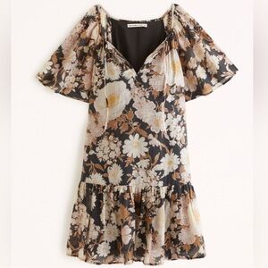 Abercrombie & Fitch Trapeze Mini Dress